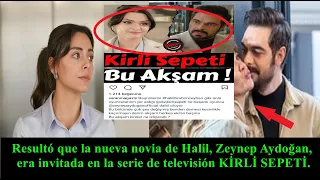 Halil's new girlfriend Zeynep Erdoğan appears in the television series KİRLİ SEPETİ.