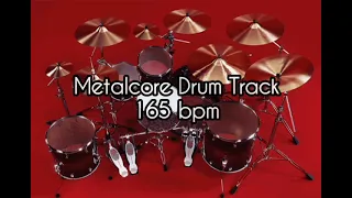 Metalcore Drum Track 165 bpm