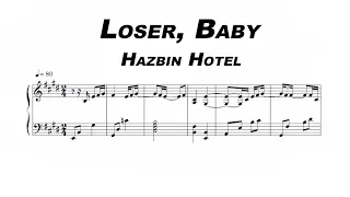 Loser, Baby (from Hazbin Hotel) Sheet Music