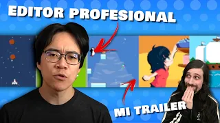 Editor profesional de trailers critica el de mi videojuego