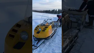 Поездка на Буране в избу