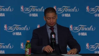 Tyronn Lue Postgame Interview - Game 5 | Cavaliers vs Warriors | June 12, 2017 | 2017 NBA Finals