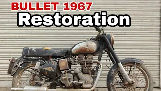 OLD MODEL |Bullet 1967 Restoration |Royal Enfield modification |Bullet Tower sikar #vintagebullet