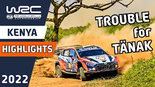 WRC Rally Highlights : Safari Rally Kenya 2022 - Saturday Morning Action