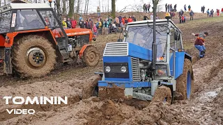 Tractor -  winter mud race | Traktoriáda Nechálov 2024 | závod 🚜