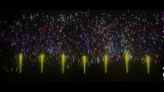 [FWsim] Feu d'artifice / musique Europe : The final coundown / [HD]