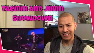 Taemin (Shinee) and Jimin (BTS) Showdown REACTION