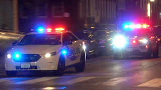 Washington DC Metropolitan Police Cars 1064 & 1031 Responding