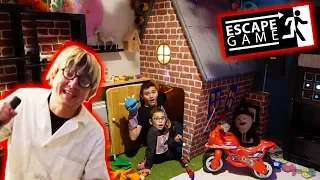 NE JAMAIS FAIRE D'ESCAPE GAME AVEC UN PROFESSEUR FOU !