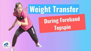 How to Use Weight Transfer Effectively to Get More Spin and Power During Forehand Topspin