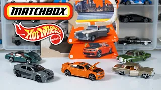 Matchbox Moving Parts 2022 and Hot Wheels Mopar Series Charger SRT