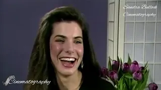 Sandra Bullock Old Rare Interview Footage Video Recovered Video HD Hollywood Star Cinematography