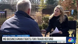 Maryland businessman fights for check fraud refund | NBC4 Washington