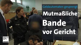 Bamberg: Geldautomaten-Sprenger vor Gericht | BR24