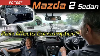 Mazda 2 1.5 PLUS Fuel Consumption Test - Includes Driving In The Rain | YS Khong Driving
