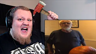 Angry Grandpa vs The Pumpkin (Part 1 & 2) REACTION!!!