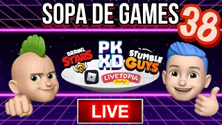 🔴 AO VIVO JOGANDO VÁRIOS GAMES COM OS INSCRITOS EM MAIS UMA LIVE SOPA DE GAMES DO PETER TOYS