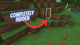 Simple Undetectable Hidden Redstone Door! Minecraft 1.20+