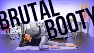BRUTAL BOOTY! At-Home Pilates Butt Workout!