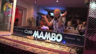 FATBOY SLIM & PETE TONG @ CAFE MAMBO AUG 2011...WOW.