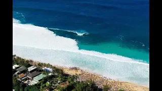 SURFING PIPELINE - RAW DRONE CLIPS FROM @TIRALONGO