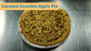 Caramel Crumble Apple Pie