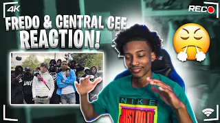 AMERICAN REACTS TO STAY FLEE GET LIZZY FT. FREDO & CENTRAL CEE - MEANT TO BE!