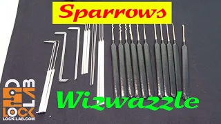 (881) Review: Sparrows WIZWAZZLE Lock Pick Set