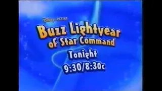 Toon Disney — "Disney-Pixar's Buzz Lightyear of Star Command" promo (2003)