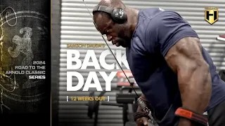 Samson Dauda Back Day | 12 Weeks Out | 2024 Arnold Classic Series | HOSSTILE