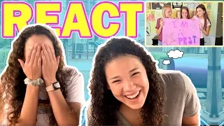 Madison & Sierra REACT to "Can't S-P-E-L-L" Music Video!