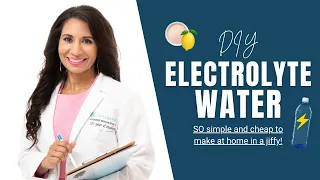 How to Make Electrolyte Water at Home | Healthy Habits