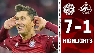 7-1 madness! FC Bayern vs. FC Salzburg | Champions League Highlights