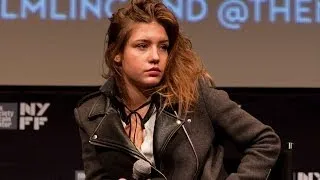 NYFF51: 'Blue is the Warmest Color" Press Conference | Abdellatif Kechiche,  Adèle Exarchopoulos