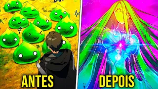 Ele Tem o PODER de MUDAR as Regras do JOGO, Transformando SLIMES em uma Rainha SLIME! - Manhwa Recap