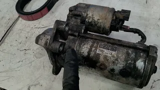 Holden Captiva Diesel - How to replace starter motor