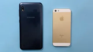 Samsung Galaxy A10 vs iPhone SE