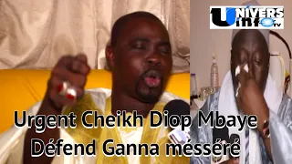 Urgent: Li Cheikh Diop Mbaye wakh si Audio bignu deff si Ganna Messéré