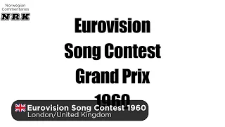 Eurovision Song Contest 1960 (Norwegian Commentary)