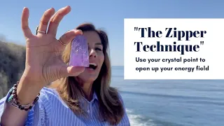 How to Use a Crystal Point to Open Up Your Energy Field