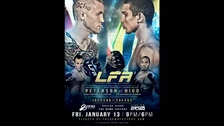 LFA 1 Prelims - Ricardo Martinez vs Steven Orozco