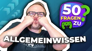 Du bist ZU LANGSAM! | 50 Fragen zu Allgemeinwissen