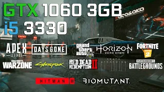 GTX 1060 3GB - i5 3330 in 2021 - Test in 12 Games