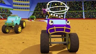 Little Monster Truck Songs For Kids | Nursery Rhymes & Kids Songs | Gecko's Garage