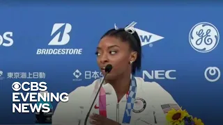 Simone Biles exits Olympic team final to focus on her mental health