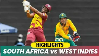 South Africa Vs West Indies 2nd Odi Highlights 2023 || Sa Vs Wi 2nd odi 2023