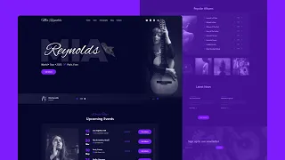 Build A Music Website Using Next JS, Tailwind CSS And Framer Motion