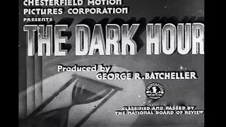 Crime Mystery Drama Movie - The Dark Hour (1936)