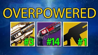 The 25 Most OP Weapons in Destiny History