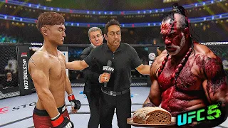 Doo-ho Choi vs. Red Cannibal (EA sports UFC 5)